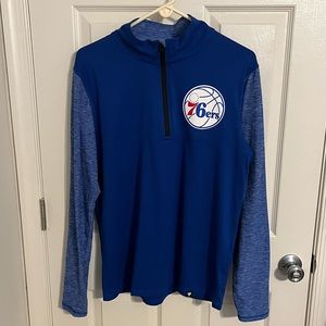 Philadelphia 76ers Fanatics Quarter Zip